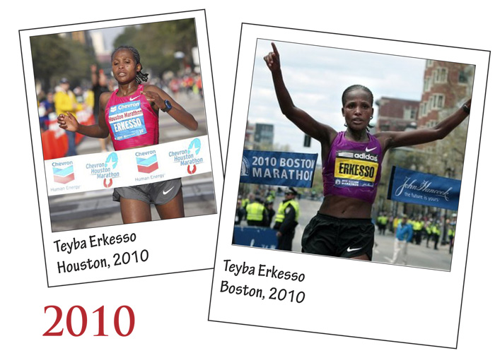 the boston marathon route. to win the Boston Marathon